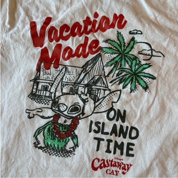 Disney Cruise Line Stitch Beige t-shirt on island time
Vacation Mode. Unisex med - Picture 6 of 10